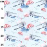 100% Cotton Digital Fabric Rose & Hubble Plane Parade Planes 150cm Wide