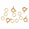 Jewellery Making Bolt & Spring Ring Fasteners: 4 Sets