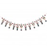 2m Nutcracker Pom Pom Banner Bunting Christmas Festive