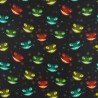 100% Cotton Digital Fabric Cheshire Cat Critters Halloween 140cm Wide