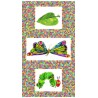 The Very Hungry Caterpillar Panel Butterfly Spots 100% Cotton Fabric (Makower)