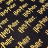 100% Cotton Fabric Camelot Harry Potter Logo 110cm Wide