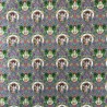 Cotton Rich Panama Fabric Frida Kahlo Designer Floral Curtain Upholstery Cushion