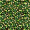 100% Cotton Digital Fabric Luck Of The Irish St Patrick's Day 140cm Wide