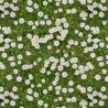 100% Cotton Digital Fabric Daisy Chain Floral Flowers 140cm Wide