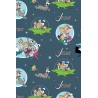 100% Cotton Fabric Camelot The Jetsons Spaceship