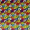 Flash Sale 100% Cotton Digital Fabric Oh Sew Multi Sunday League Footballs 140cm Wide