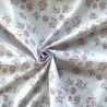 Polycotton Fabric Coming Up Roses Rose Floral Flower Annandale Mews