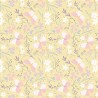 100% Cotton Fabric Lewis & Irene Butterfly Dance Butterflies Floral Flower