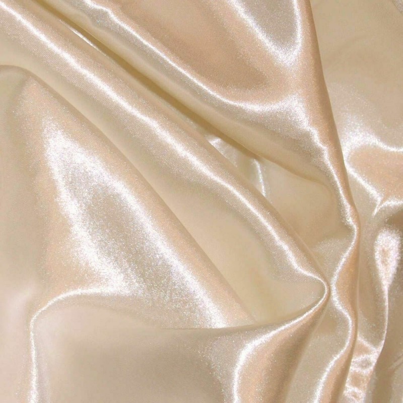 Silky Satin Fabric Material Poly Craft Dress 150cm Wide
