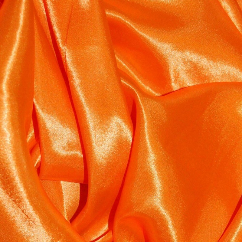 Silky Satin Fabric Material Poly Craft Dress 150cm Wide