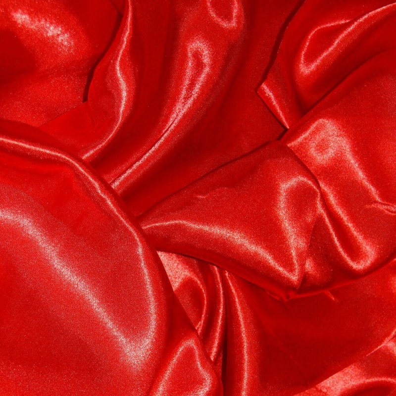 Silky Satin Fabric Material Poly Craft Dress 150cm Wide