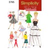 Simplicity 11.5 Inch Doll Clothes Craft Sewing Patterns 5785