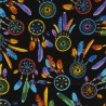 100% Cotton Fabric Timeless Treasures Wild West Dreamcatchers Tribal