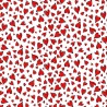 100% Cotton Fabric Timeless Treasures Valentines Red Hearts Love Romance