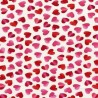 100% Cotton Fabric Timeless Treasures Ombre Love Hearts Heart Valentines Pink