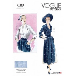 Vogue Sewing Pattern V1863...
