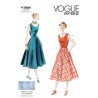 Vogue Sewing Pattern V1864 Misses' Wrap Dress Close Fitting Bust Various Designs