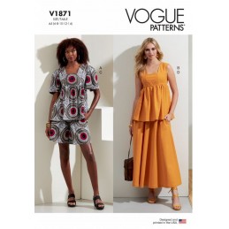 Vogue Sewing Pattern V1871...
