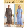 Butterick Sewing Pattern B6823 Misses' Bodice Yoke Dress with Skirt