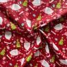 100% Cotton Fabric Christmas Tree Santa Presents Festive Xmas 160cm Wide