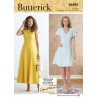 Butterick Sewing Pattern B6850 Misses' Jewel or V Neck Fit and Flare Dress