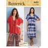 Butterick Sewing Pattern B6853 Misses' V-Neck Pullover Tunic & Dresses