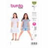 Burda Sewing Pattern 9264 Childrens Loose Fitting Summer Dress or Blouse