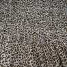 Preshirred Polycotton Fabric Summer Dress Material Animal Print Leopard Cow Zebra