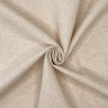 Linetto Fabric Cotton Linen Look Plain Woven Natural Seeded Upholstery