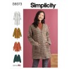 Simplicity Sewing Pattern S9373 Misses' Oversized Knit Cardigan