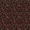 100% Cotton Digital Fabric Coffee Beans Drink Beverage Caffeine 140cm Wide