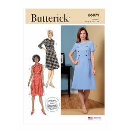 Butterick B6845 Misses' and Women's Pant Fitting Pattern