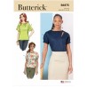 Butterick Sewing Pattern B6875 Misses' Relaxed Fitting Dolman Sleeve Tops