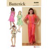 Butterick Sewing Pattern B6888 Girls’ Dress Full Flare Skirt Or Jumpsuit