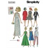 Simplicity Sewing Pattern S9396 Vintage Doll Clothes for 11 1/2″ Doll