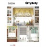 Simplicity Sewing Pattern S9399 Roman Blinds and Valances