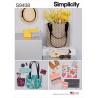 Simplicity Sewing Pattern S9408 Bags and Small Accessories