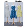 Simplicity Sewing Pattern S9419 Misses’ Vintage-style Aprons with variations
