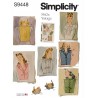 Simplicity Sewing Pattern S9448 Misses' Vintage Dickey Blouse or Shirt Fronts