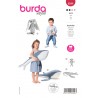 Burda Sewing Pattern 6044 Stuffed Animals Bunny and Whale Toy