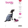 Burda Sewing Pattern 6049 Dog Coats in Three Sizes with Collar