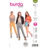 Burda Sewing Pattern 6054 Misses' Joggers With Elasticated Waist or Shorts