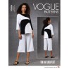 Vogue Sewing Pattern V1804 Misses' Tunic and Trousers Tom And Linda Platt