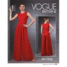 Vogue Sewing Pattern V1806 Misses' Petite Jumpsuit Júlio César NYC