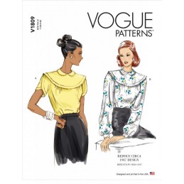 Vogue Sewing Pattern V1809...