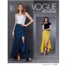 Vogue Sewing Pattern V1814 Misses' Petite Asymmetric Skirt Fitted through hip