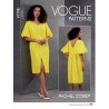 Vogue Sewing Pattern V1798 Misses' Very Loose-fitting Lined Midi Shift Dress