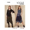 Vogue Sewing Pattern V1820 Misses' Top and Skirt Today's Fit By Sandra Betzina