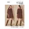 Vogue Sewing Pattern V1821 Misses' Loose Fitting Dress Dropped Shoulders